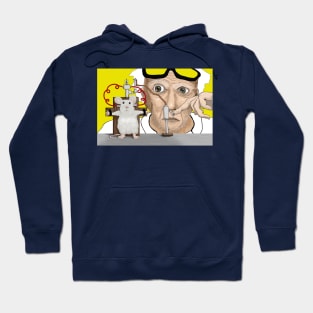 2 side Mad Scientist Hoodie